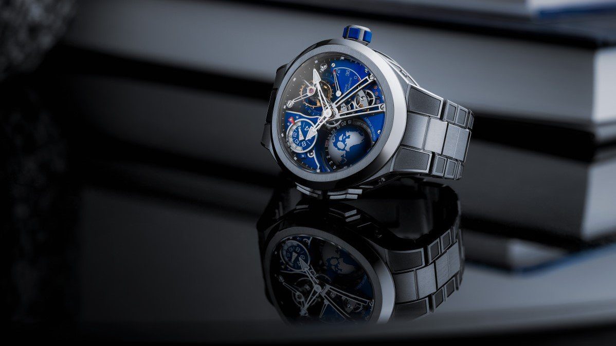 greubel-forsey-gmt-sport-integrated bracelet