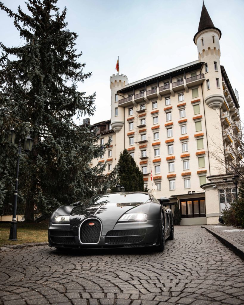 Bugatti Veyron Super Sport Gstaad Palace Artworth