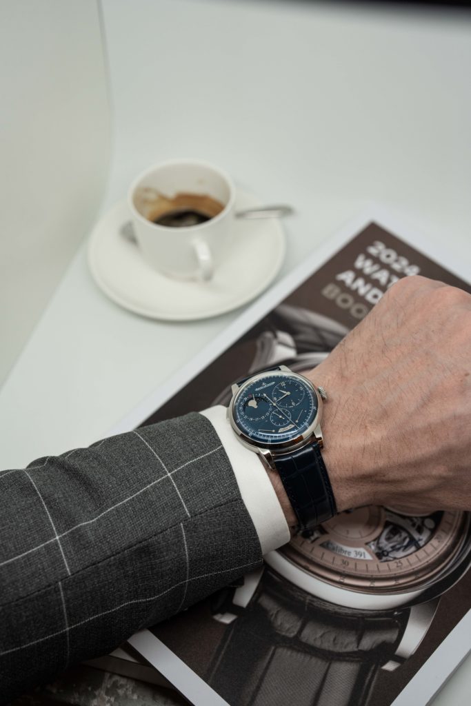 Jaeger-LeCoultre Duometre Quantieme Lunaire Blue Dial Watches & Wonders Artworth