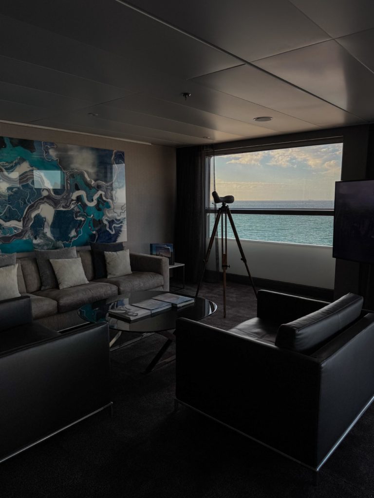 Scenic Eclipse Owner's Penthouse Suite Yacht Artworth