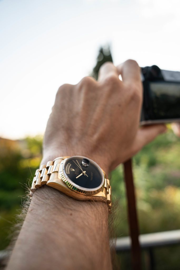 Rolex Day-Date Onyx Dial Bucherer CPO Rolex CPO Ultimate Provence Artworth